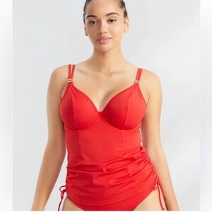 Womens Tankini Swimsuits‎ with Tummy Control Modest NWT Size M